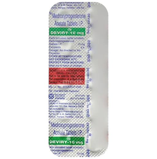 deviry 10mg tablet 10's